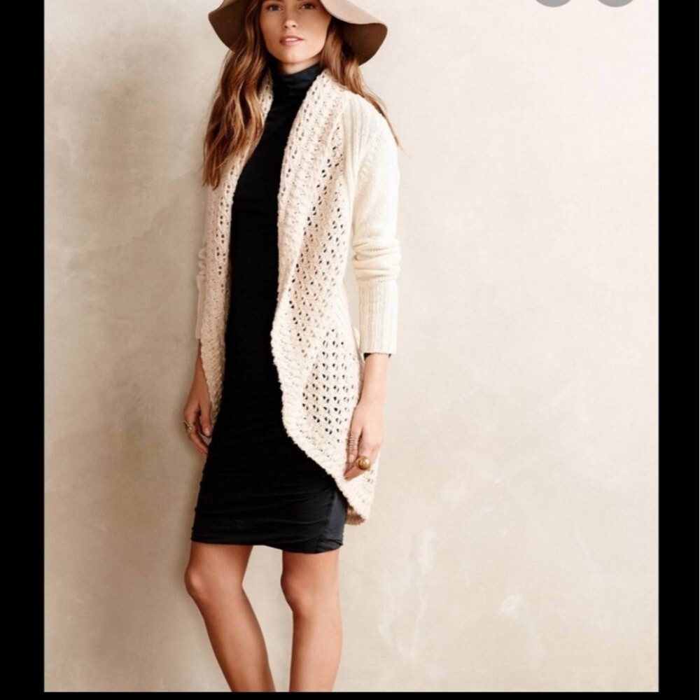 Anthropologie Deni Wool Blend Cardigan